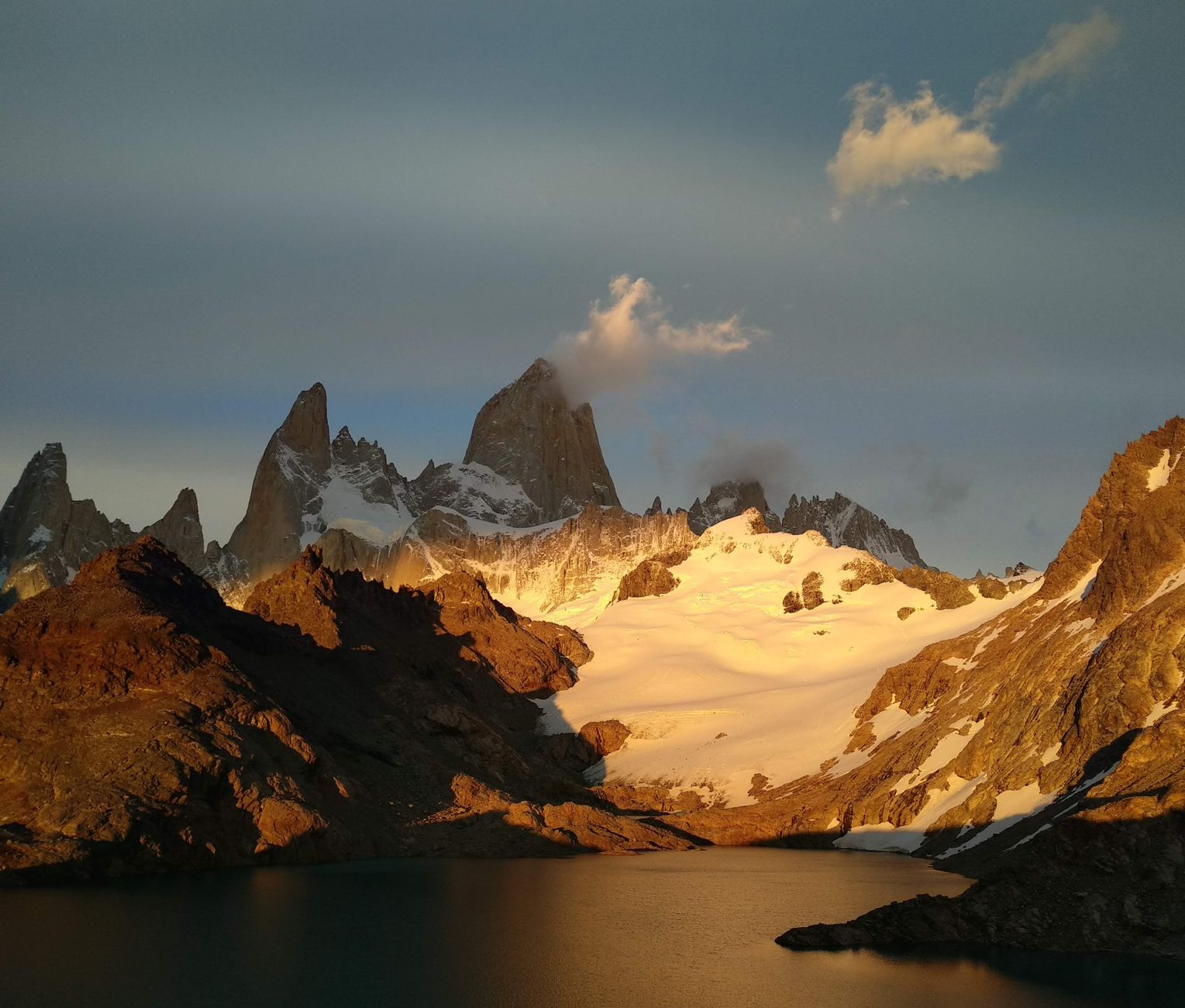Paisaje sublime de la Patagonia Argentina